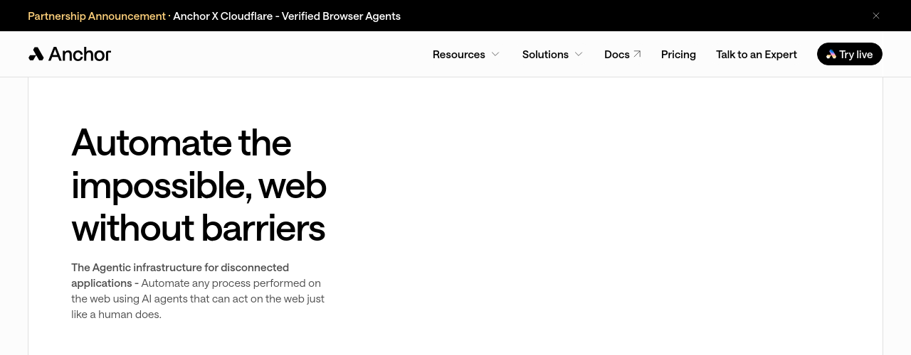 Anchor Browser - AI Tool