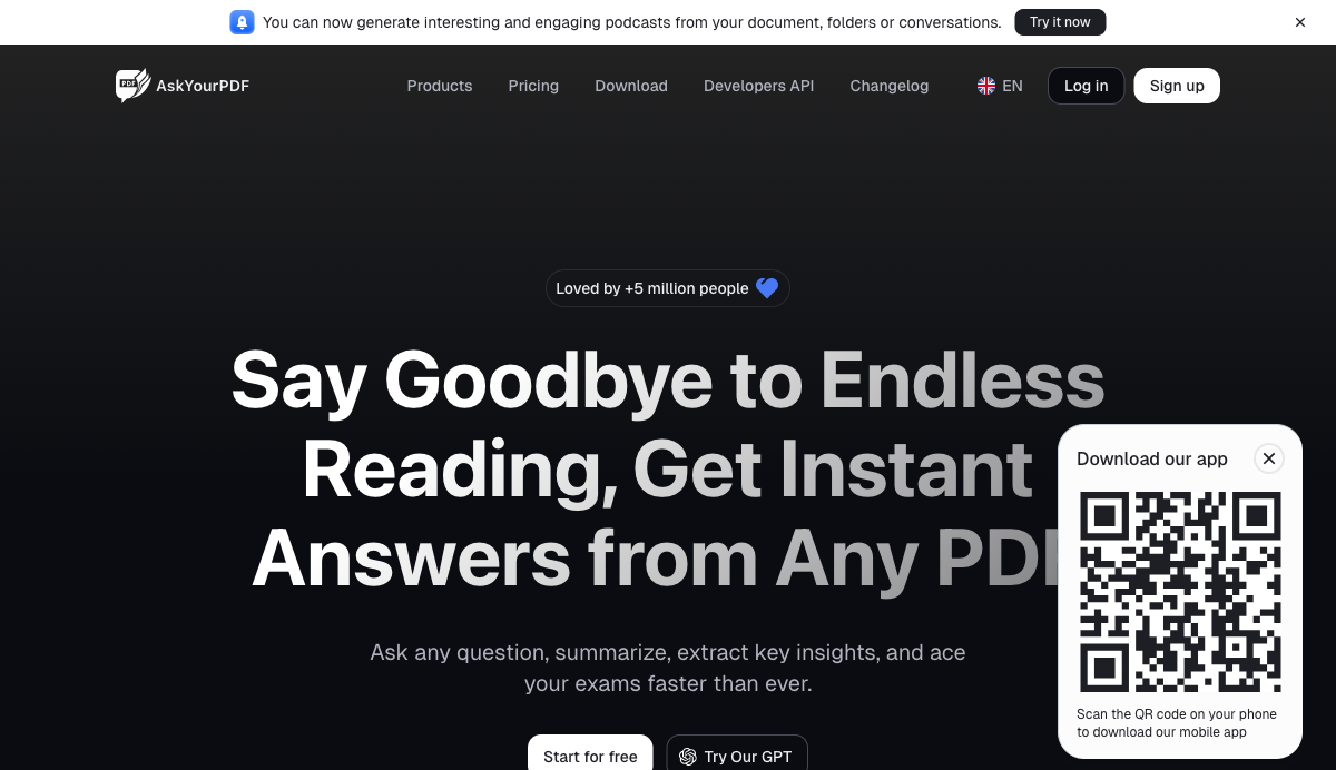 AskYourPDF - AI Tool