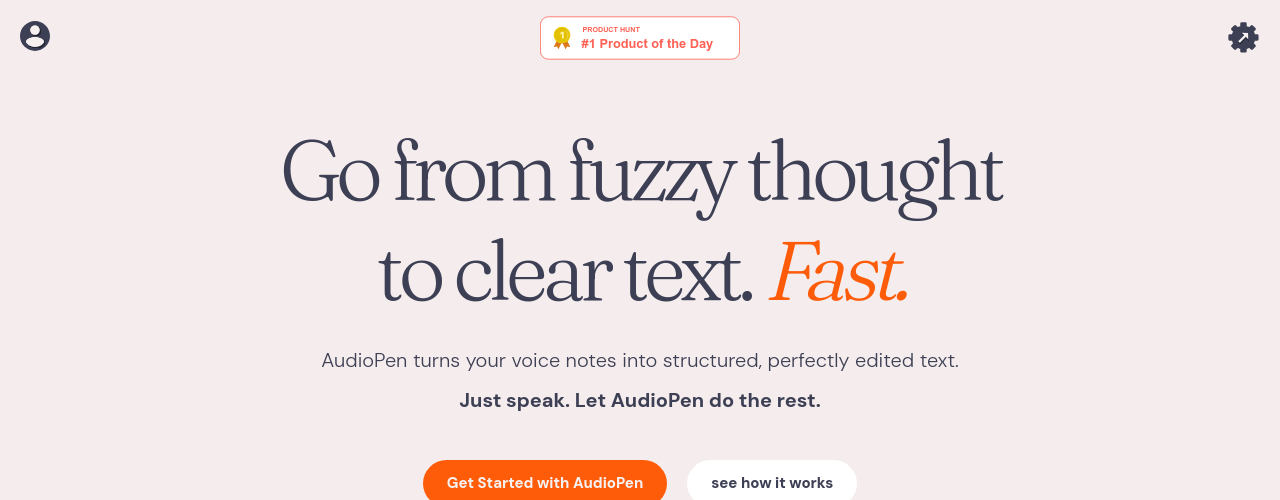 AudioPen - AI Tool