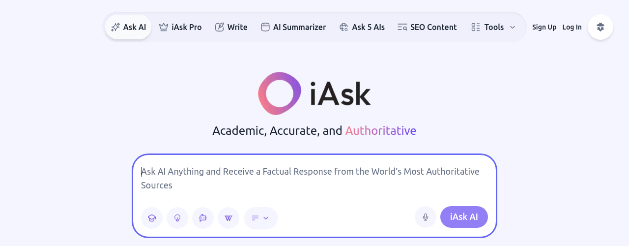 iAsk AI logo
