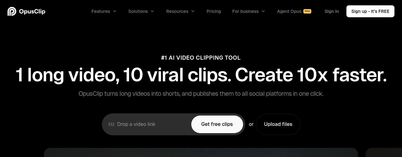 OpusClip - AI Tool