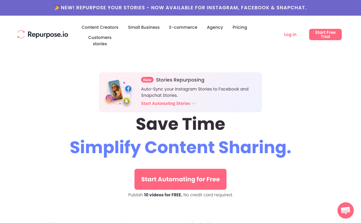 Repurpose.io - AI Tool