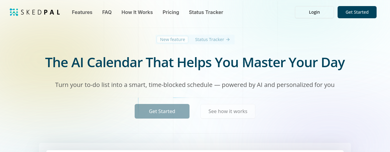 SkedPal - AI Tool