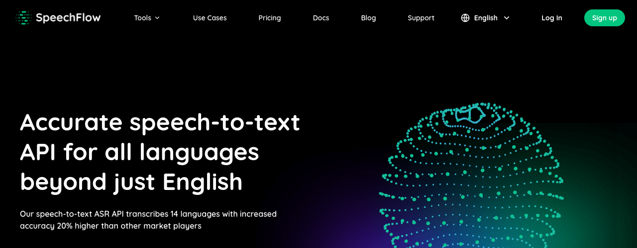 SpeechFlow best ai voice generator voice cloning VoiceLab interface