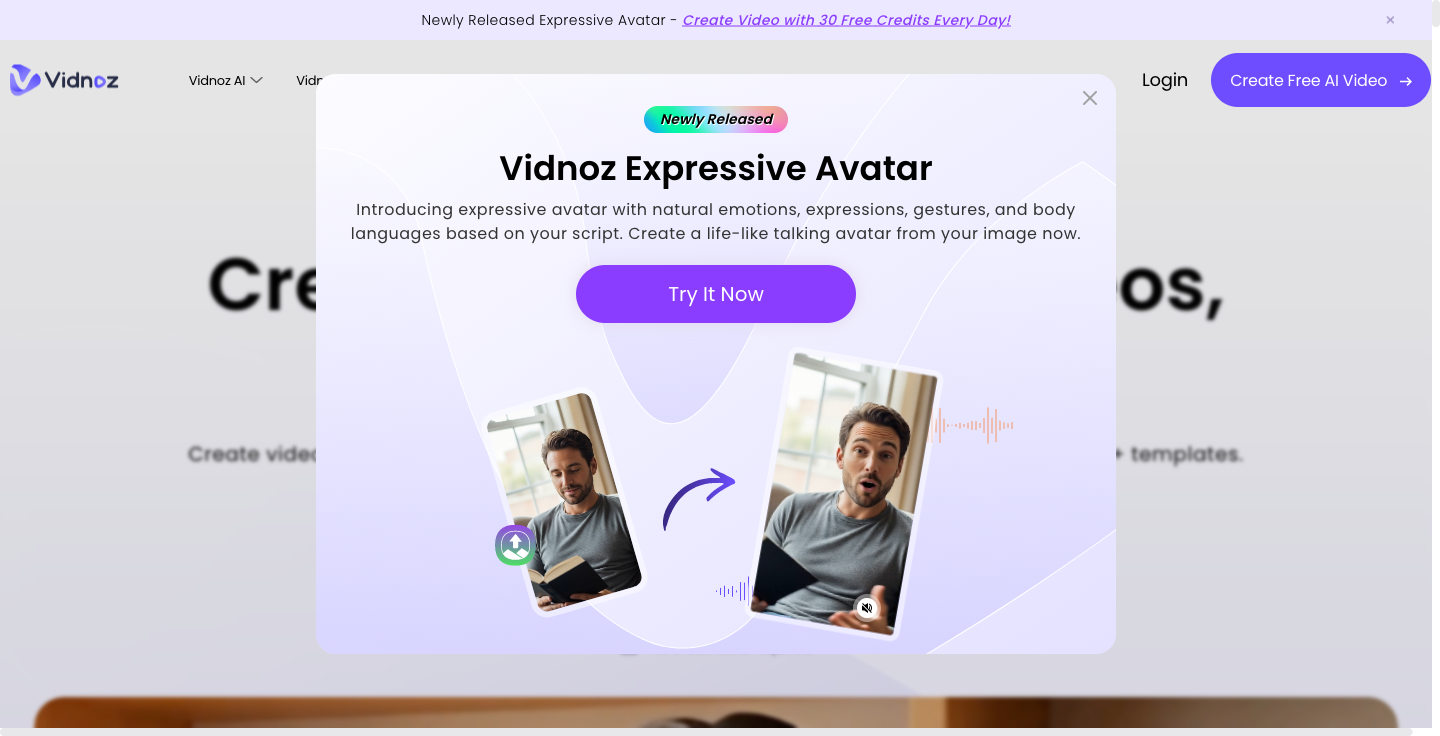 Vidnoz AI logo